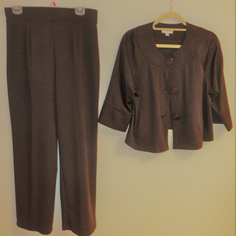 Petite Mod Crop Jacket with Pants